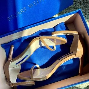 Stuart Weitzman Nudist 80 Heels with Original Box Size 6